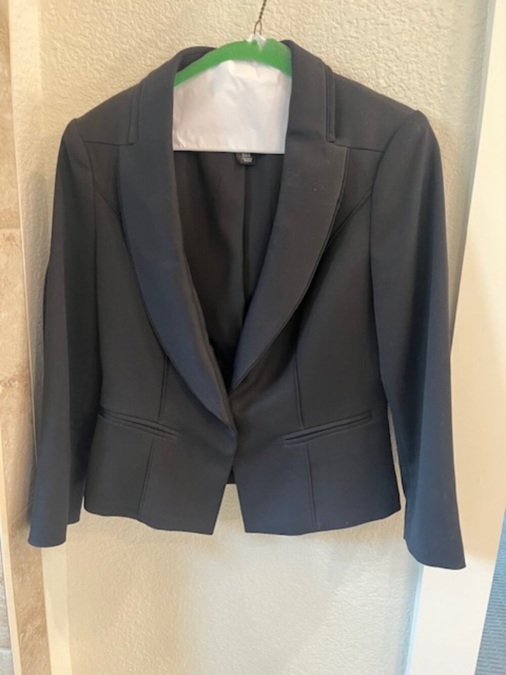 White House Black Market Jacket Black Size 2